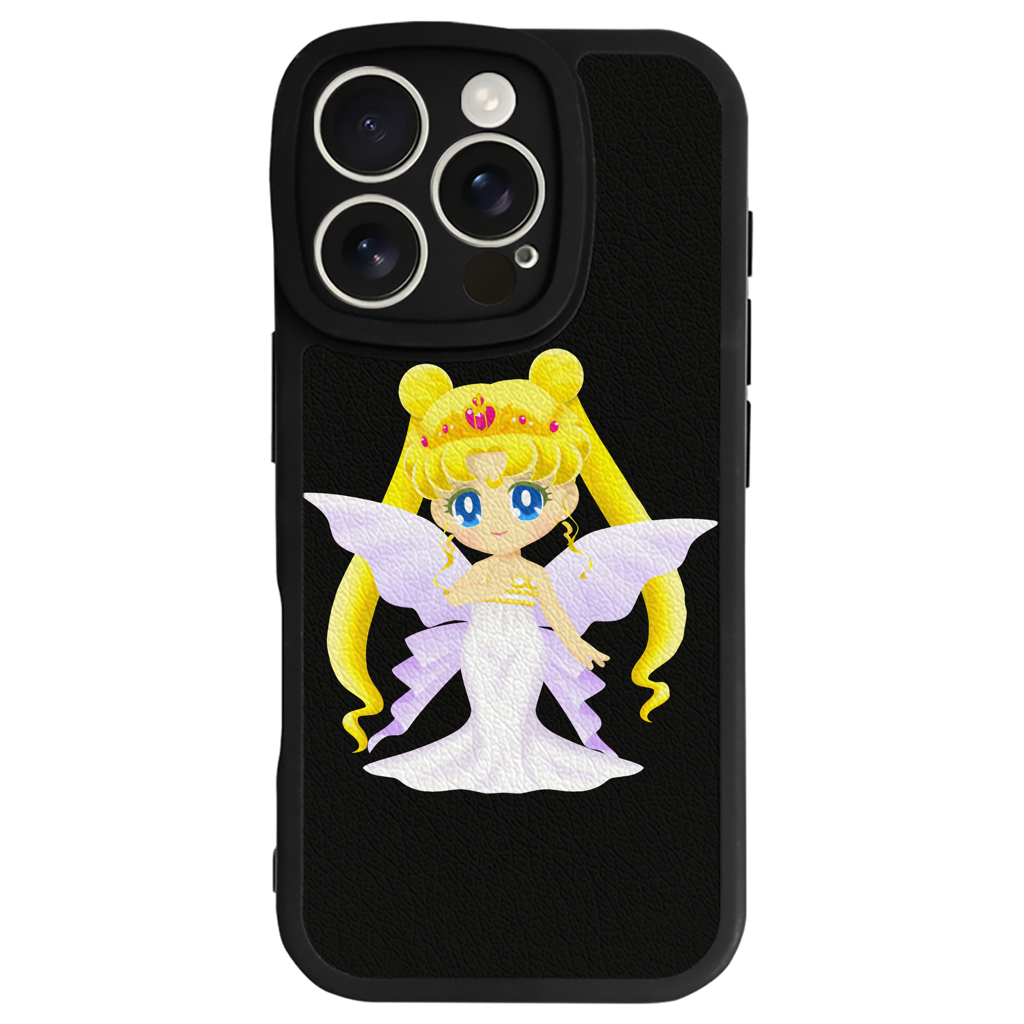 （画像用） 美少女戦士セーラームーン 愛野 美奈子 あいの みなこ Sailor Moon Aino Minako 【iPhone 16シリーズ対応】シリコンスマホケース（レザー調） 材質：シリコン